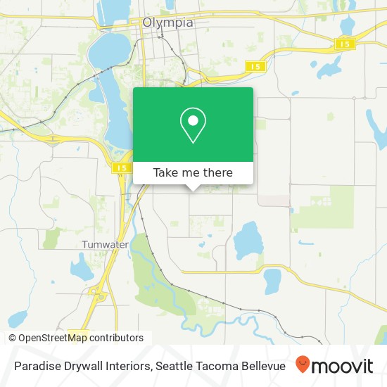 Paradise Drywall Interiors map