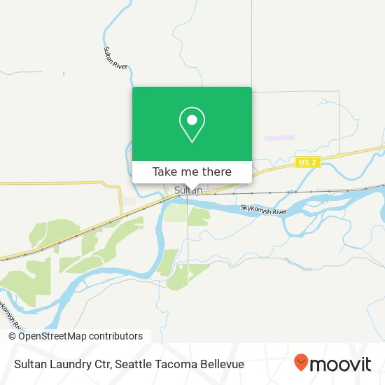 Sultan Laundry Ctr map