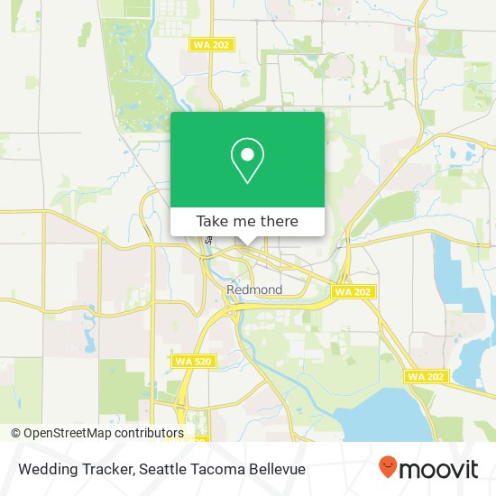 Wedding Tracker map