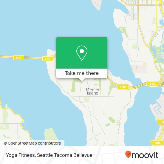 Yoga Fitness map