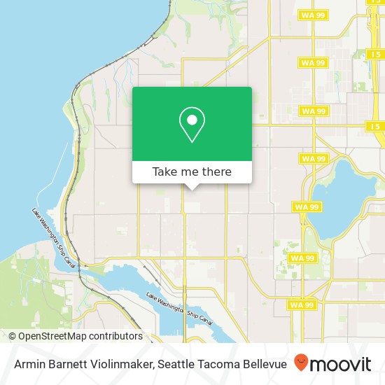 Armin Barnett Violinmaker map