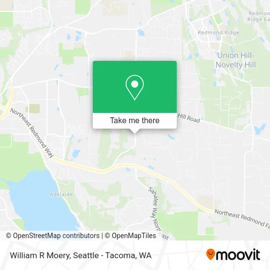 William R Moery map