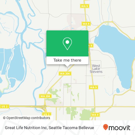 Great Life Nutrition Inc map