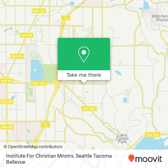 Mapa de Institute For Christian Mnstrs