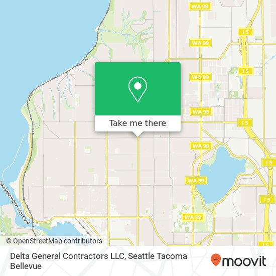 Delta General Contractors LLC map