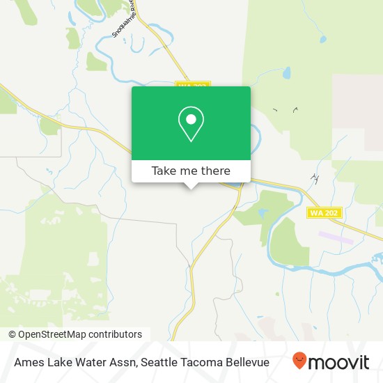 Mapa de Ames Lake Water Assn