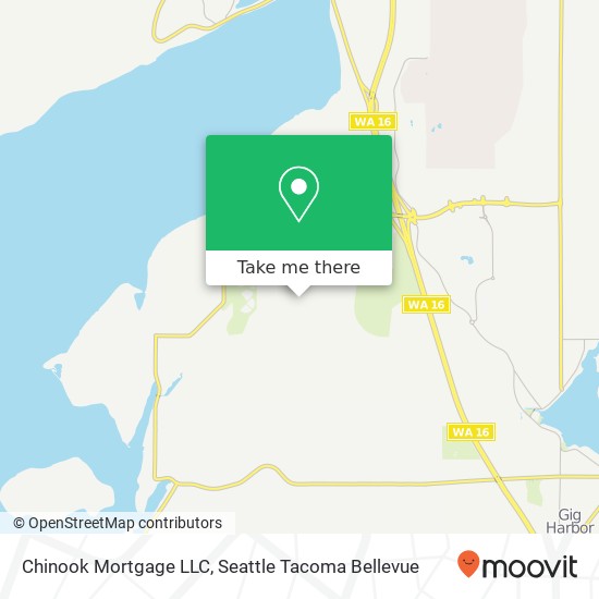 Mapa de Chinook Mortgage LLC