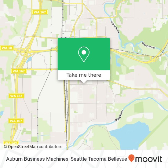 Mapa de Auburn Business Machines