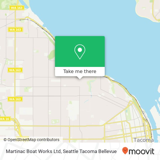 Martinac Boat Works Ltd map