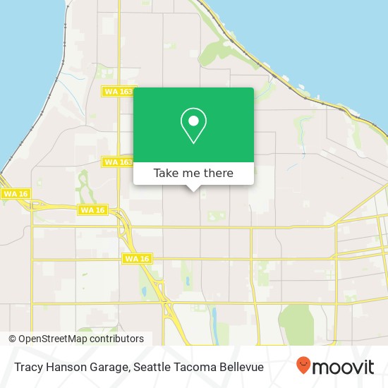 Mapa de Tracy Hanson Garage