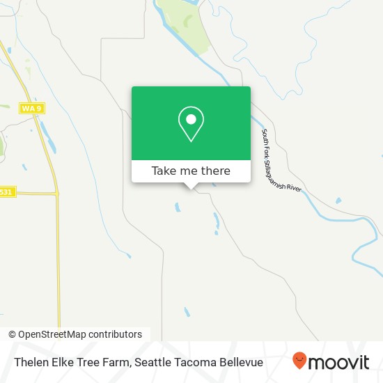 Mapa de Thelen Elke Tree Farm