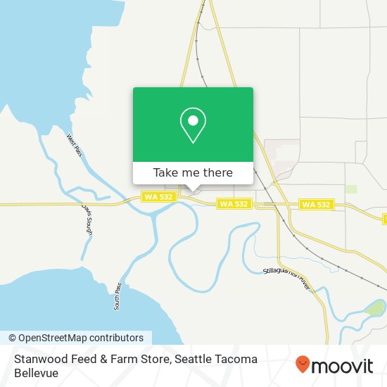 Mapa de Stanwood Feed & Farm Store