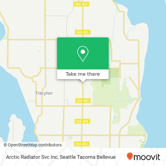 Arctic Radiator Svc Inc map