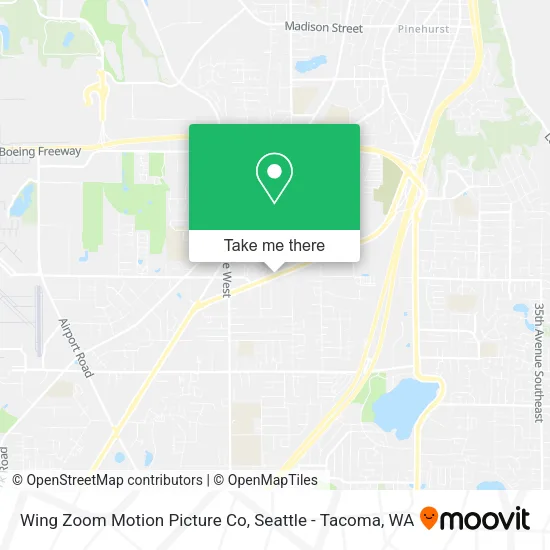 Mapa de Wing Zoom Motion Picture Co