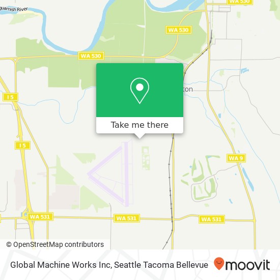 Global Machine Works Inc map