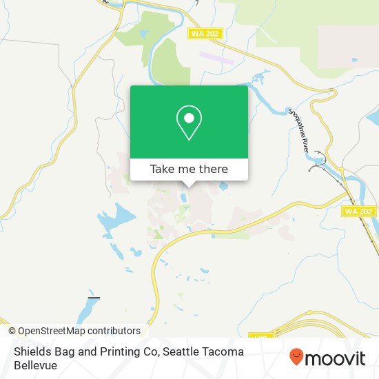 Mapa de Shields Bag and Printing Co