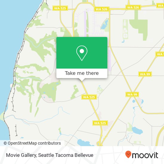 Movie Gallery map
