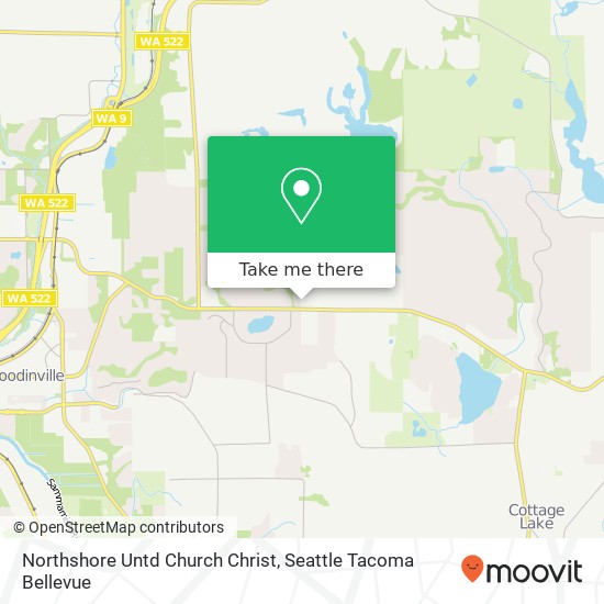 Northshore Untd Church Christ map