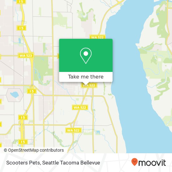 Scooters Pets map