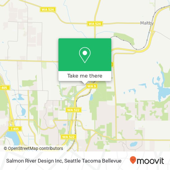 Salmon River Design Inc map
