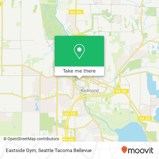 Mapa de Eastside Gym