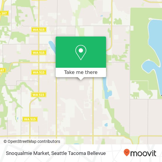 Snoqualmie Market map