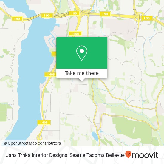 Jana Trnka Interior Designs map