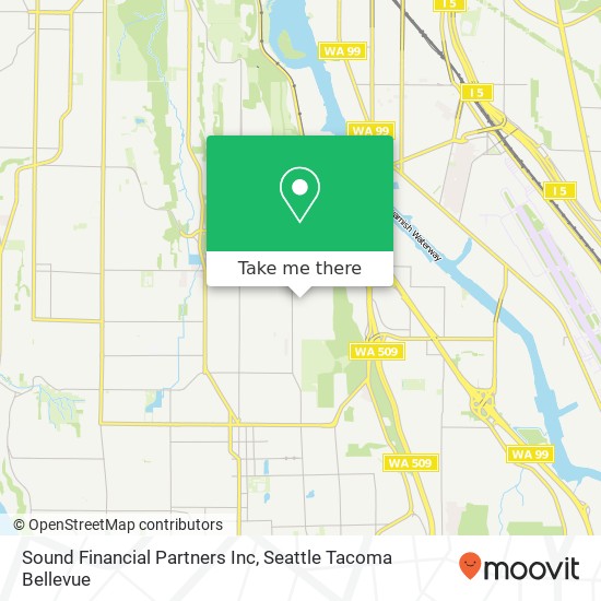 Sound Financial Partners Inc map