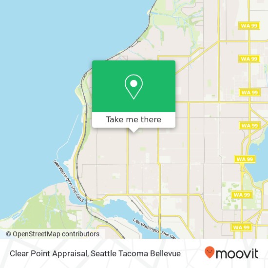 Mapa de Clear Point Appraisal