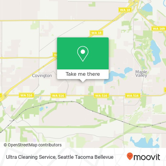 Ultra Cleaning Service map