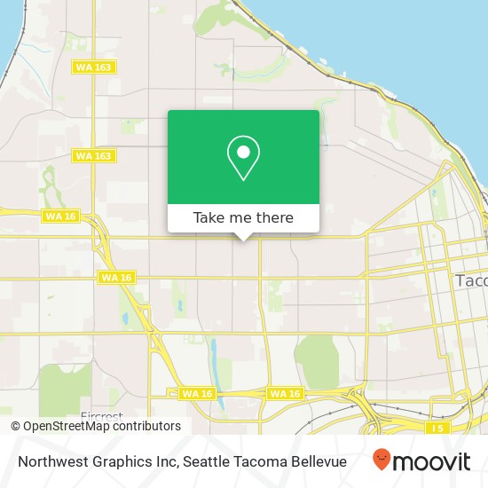 Northwest Graphics Inc map