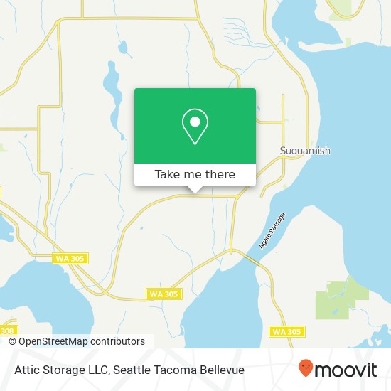 Attic Storage LLC map