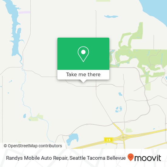 Randys Mobile Auto Repair map
