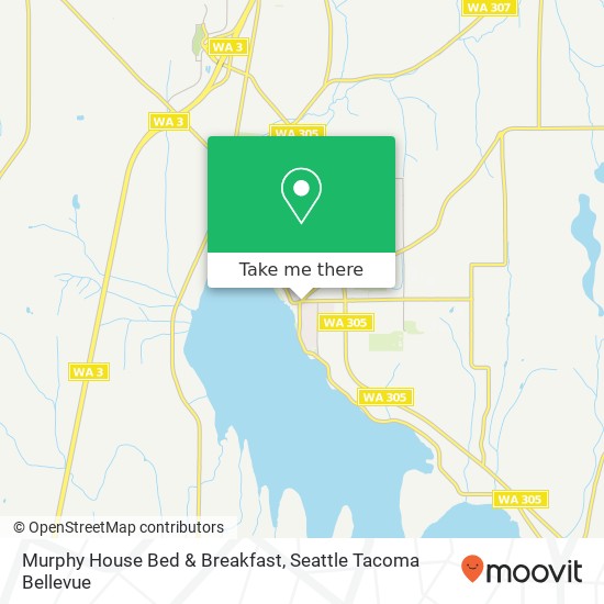 Mapa de Murphy House Bed & Breakfast