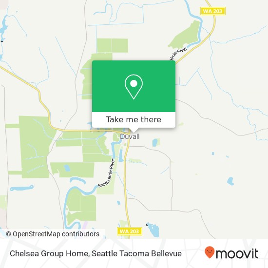 Chelsea Group Home map