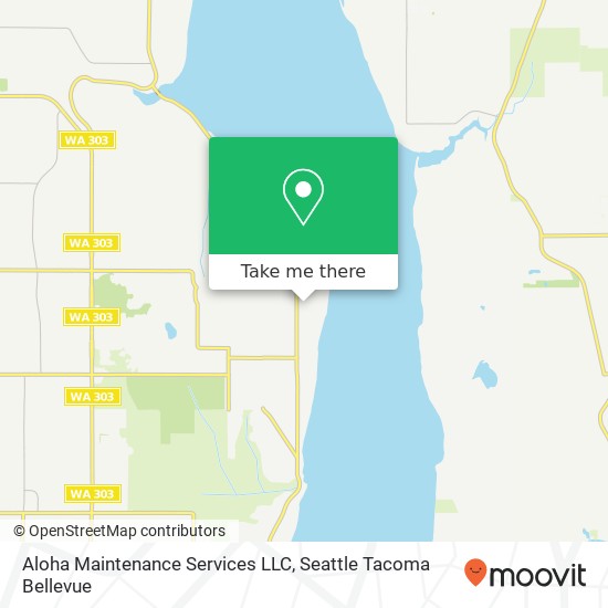 Mapa de Aloha Maintenance Services LLC