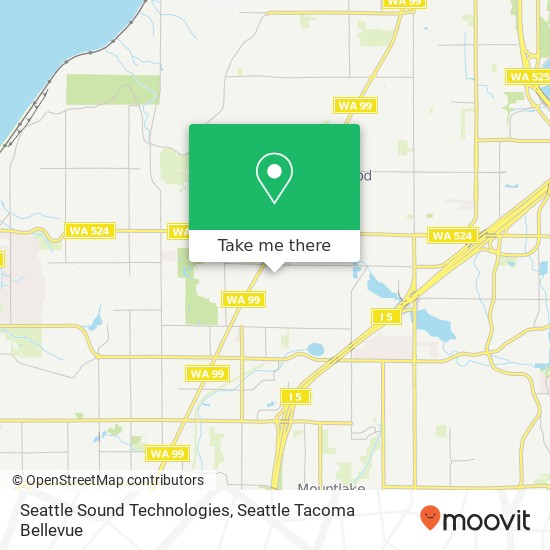 Mapa de Seattle Sound Technologies