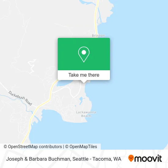 Joseph & Barbara Buchman map