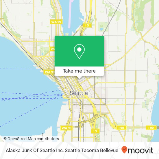 Mapa de Alaska Junk Of Seattle Inc