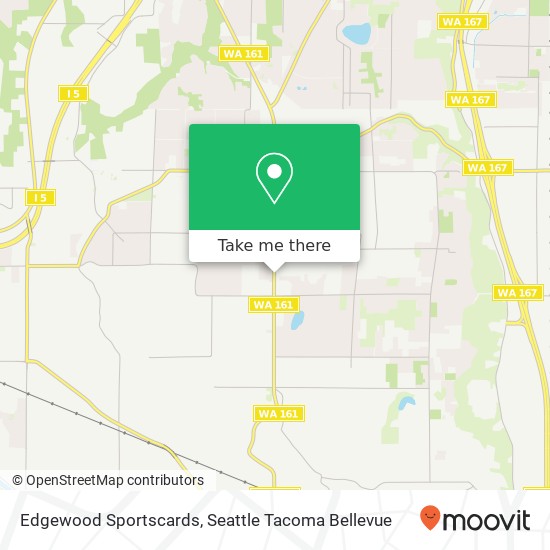 Edgewood Sportscards map