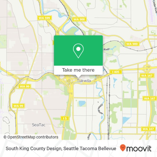 South King County Design map