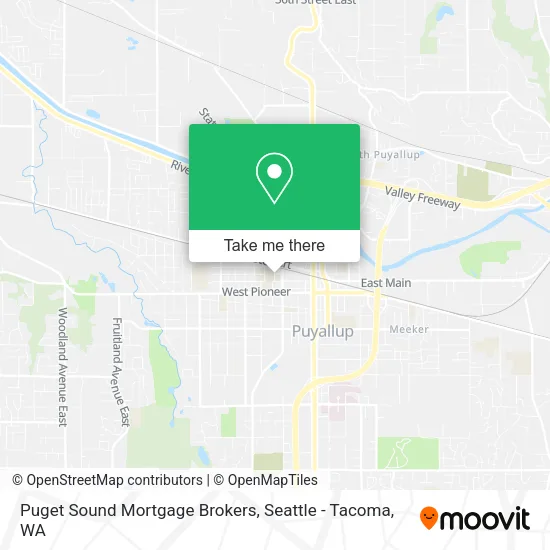 Mapa de Puget Sound Mortgage Brokers