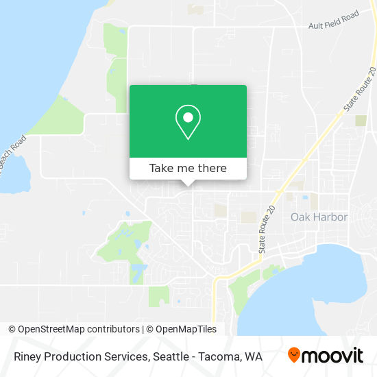 Riney Production Services map