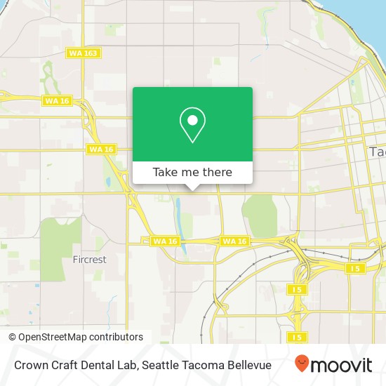 Crown Craft Dental Lab map