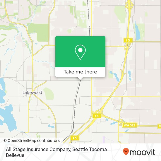 All Stage Insurance Company map