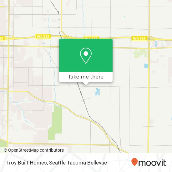 Troy Built Homes map