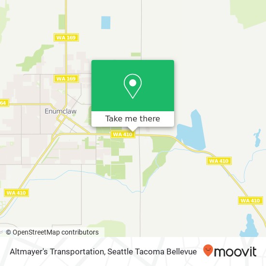 Altmayer's Transportation map