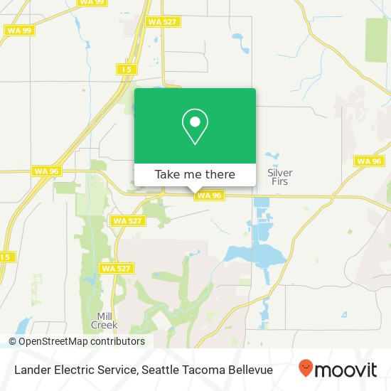 Lander Electric Service map