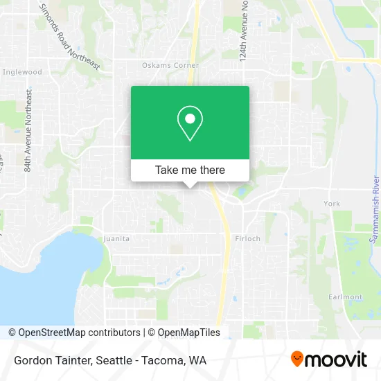 Gordon Tainter map