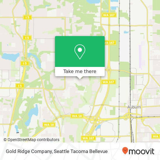 Mapa de Gold Ridge Company